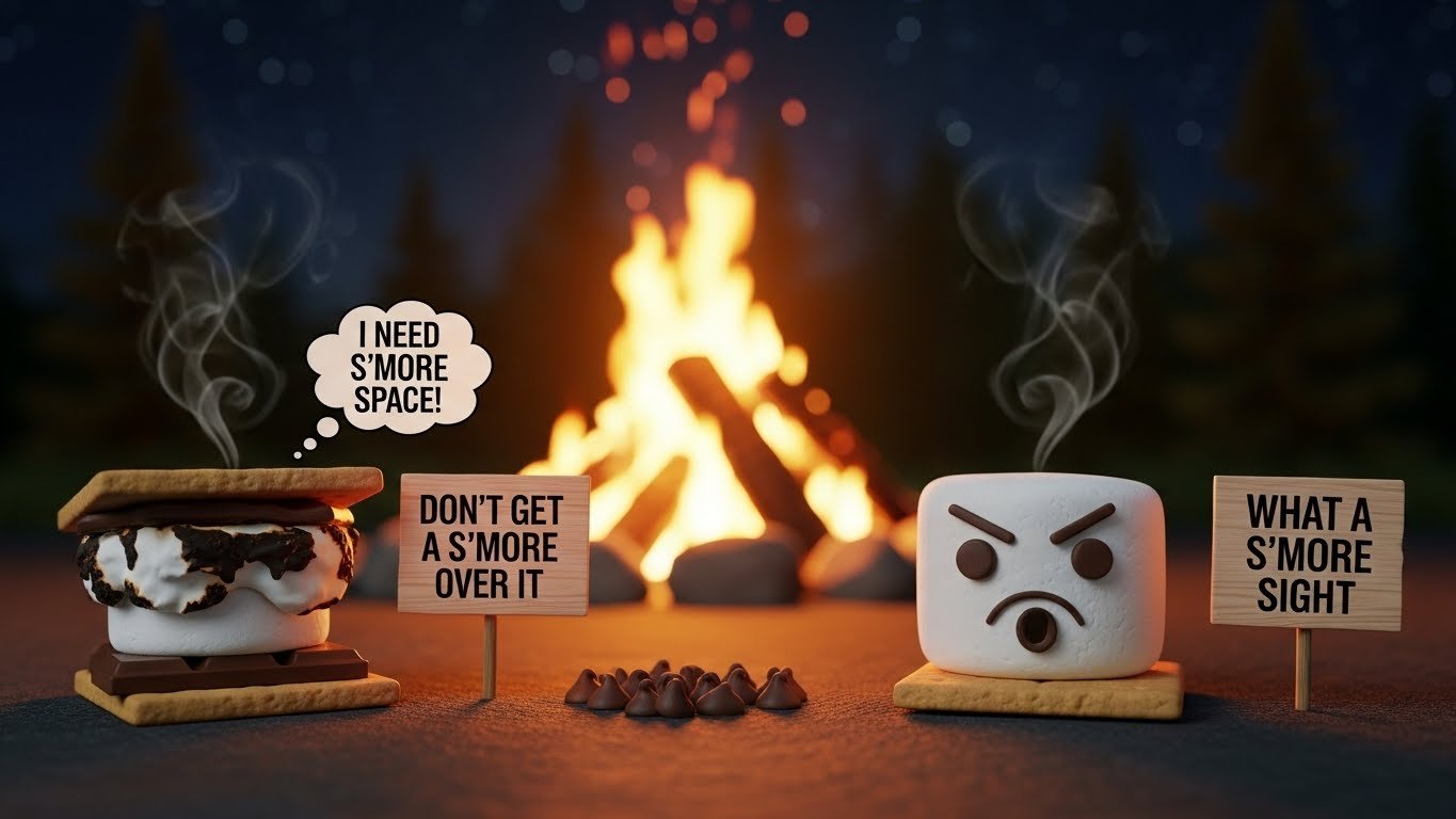 🔥 Funny Smores Puns Captions 📸
