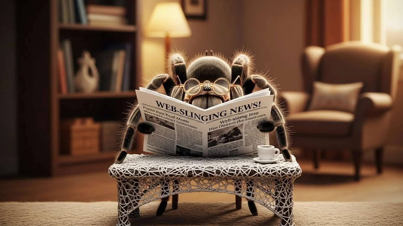 🕷️ Funny Tarantula Puns Captions