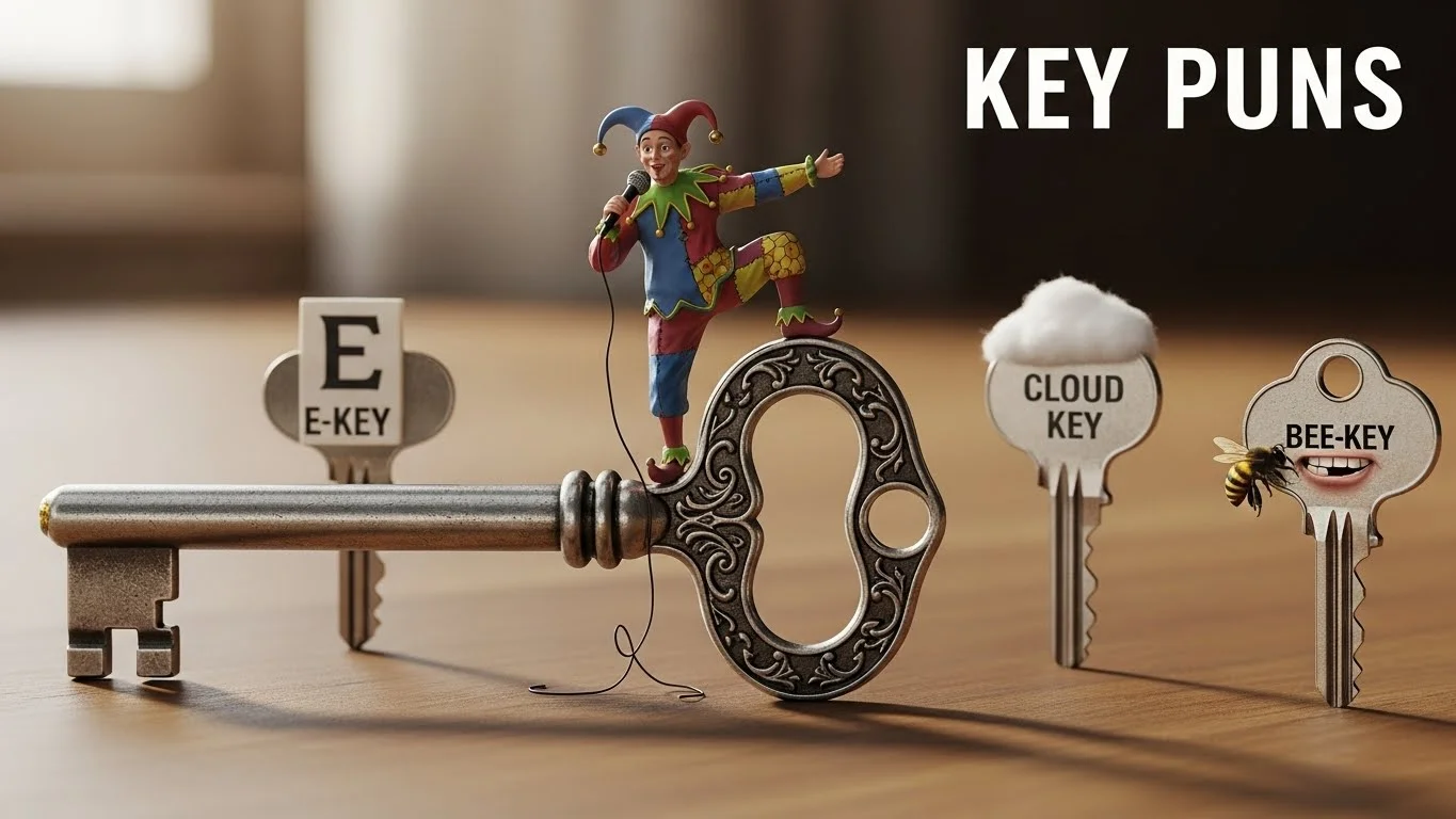 🗝️ Funny Key Puns Captions