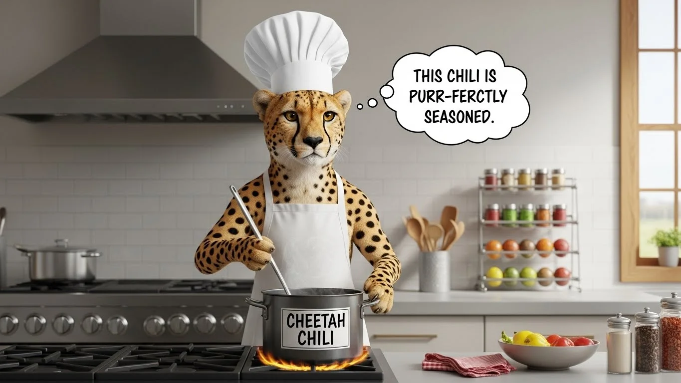 😂 Funny Cheetah Puns Captions