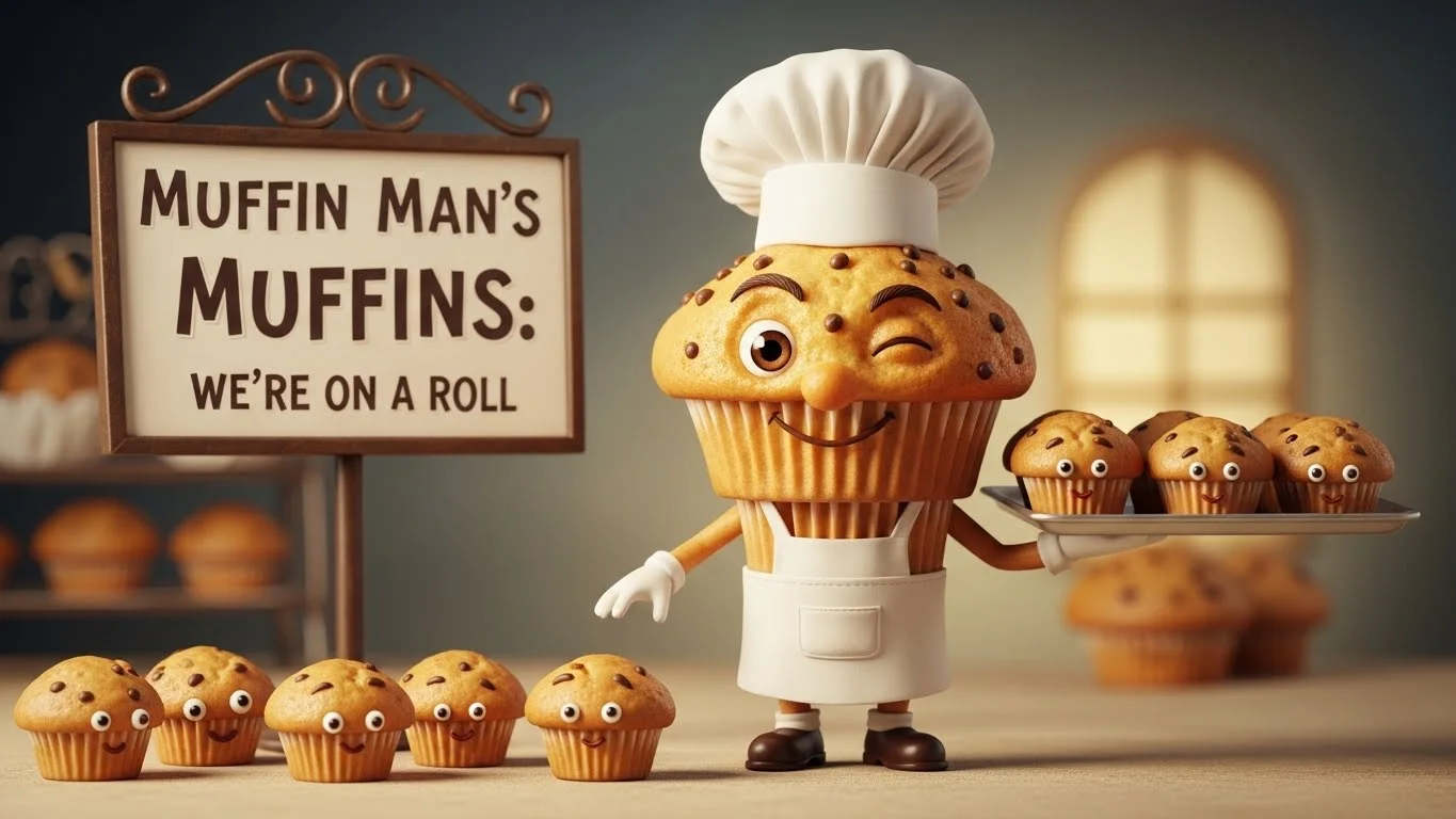 😂 Funny Muffin Puns Captions