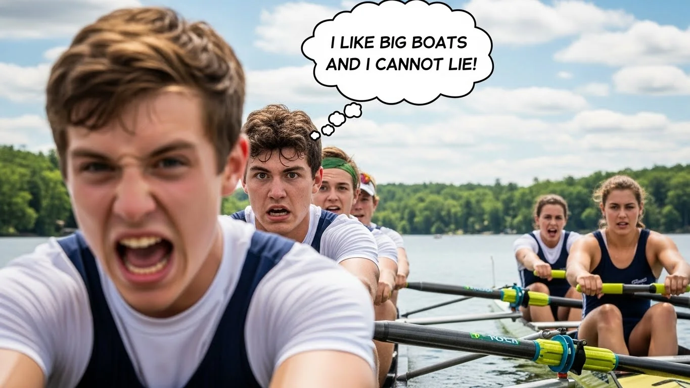 🚣 Funny Rowing Pun Captions