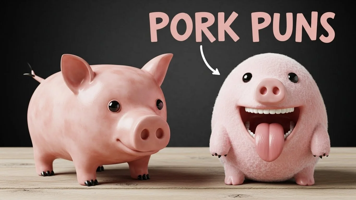🥓 Funny Pork Puns Captions 📸