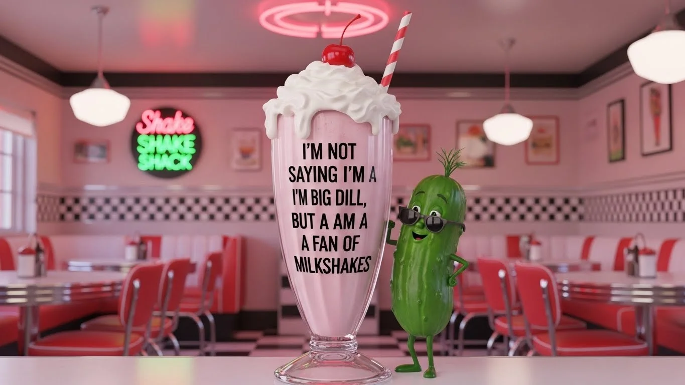 🥤 Funny Milkshake Puns Captions
