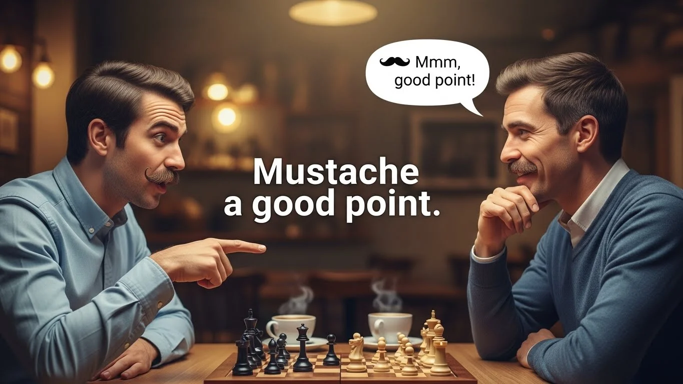 🥸 Funny Mustache Puns