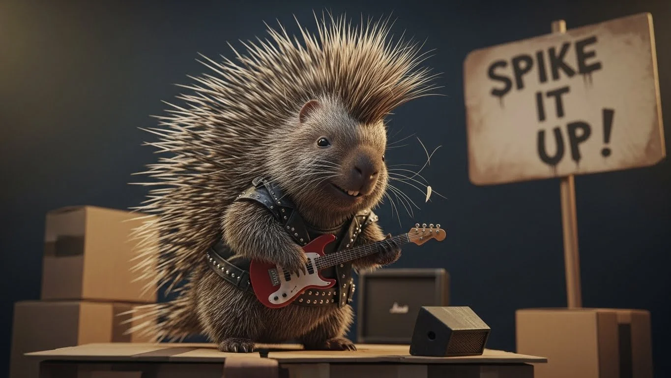 🦔😂 Funny Porcupine Puns Captions
