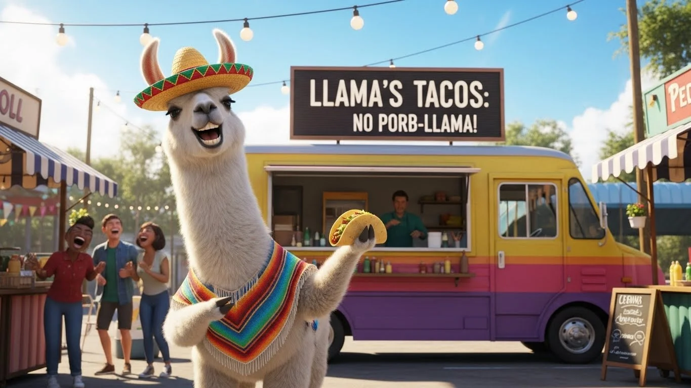 🦙 Funny Llama Pun Captions