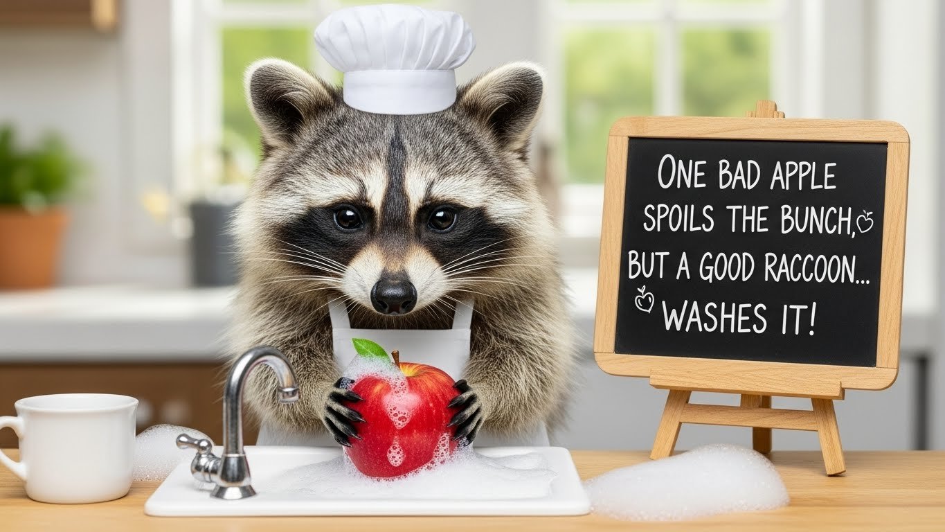 🦝 Funny Raccoon Puns Captions