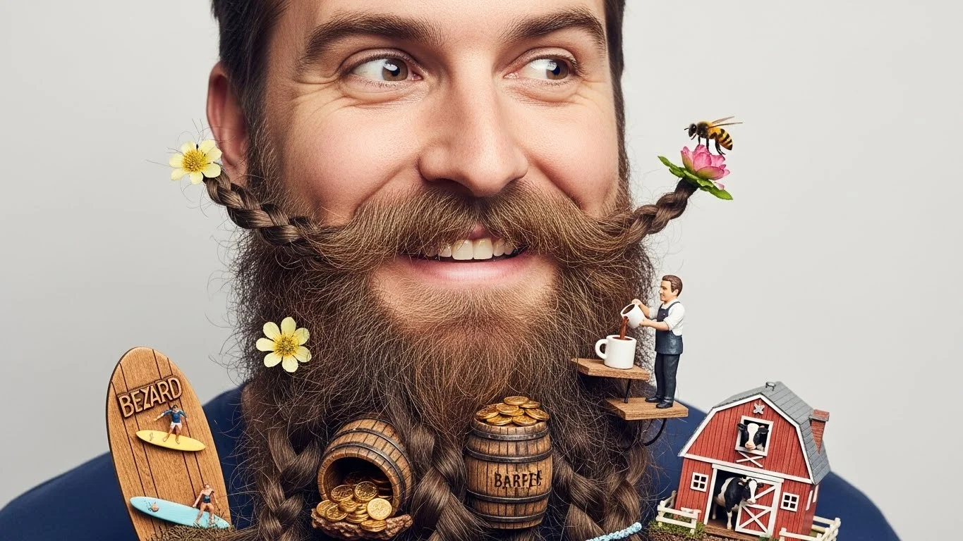 


🧔 Funny Beard Pun