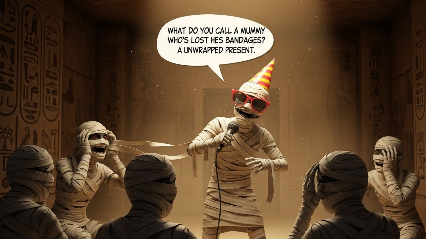 🧻 Funny Mummy Puns Captions 📸