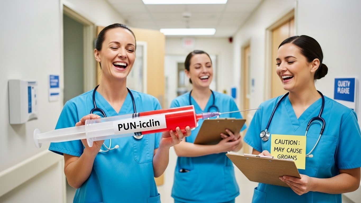 🩺 Funny Nursing Puns Captions 📸