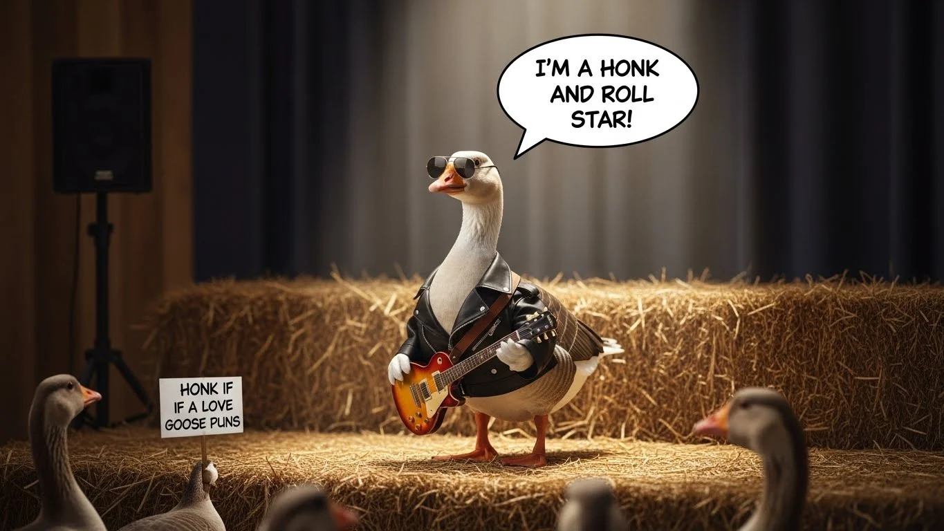 🪿 Funny Goose Puns