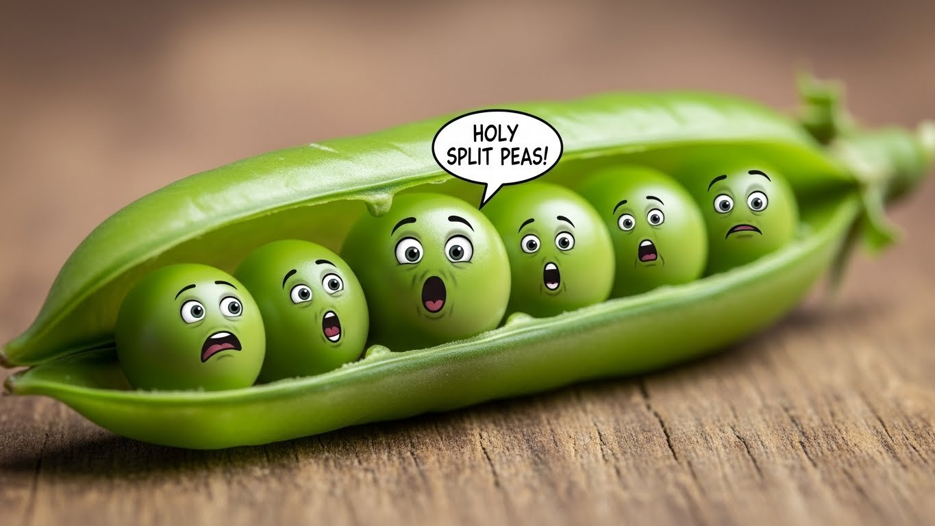 🫛 Funny Pea Puns Captions 📸