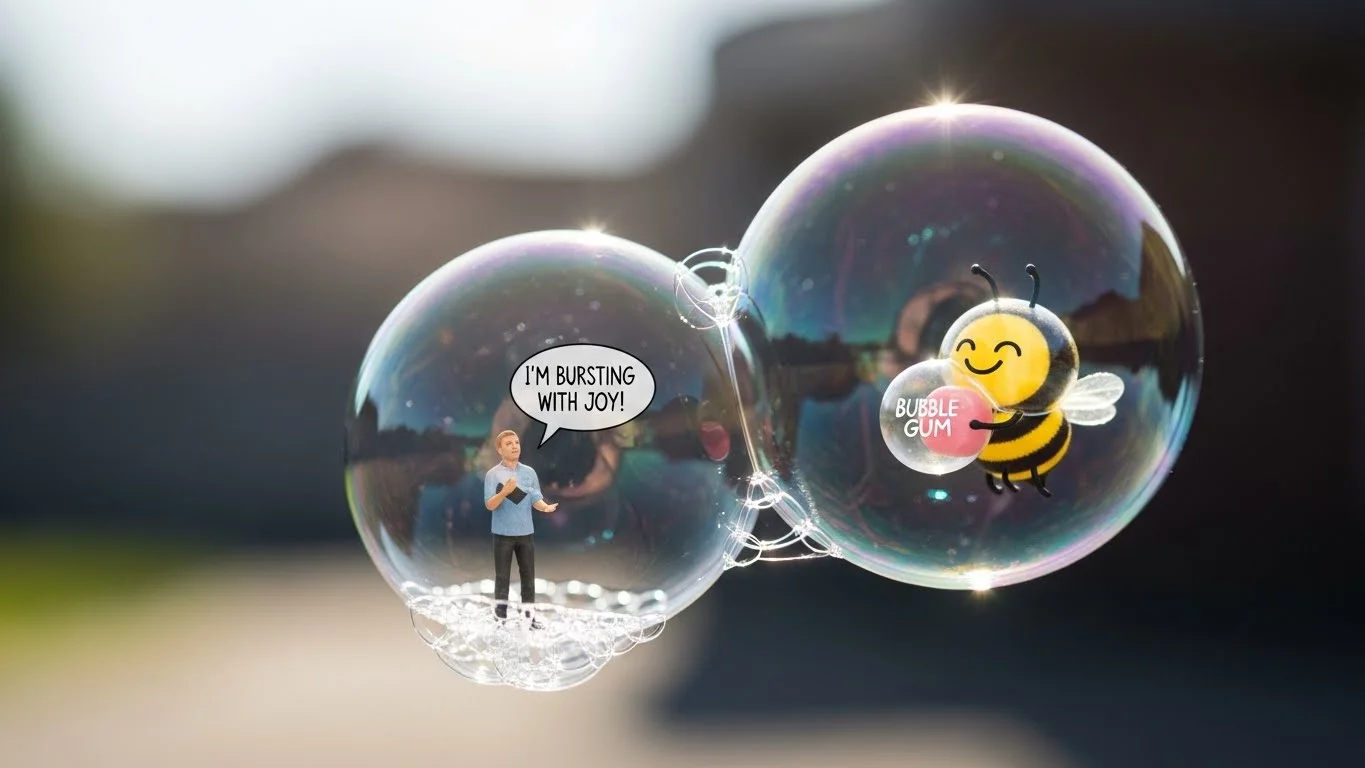 bubble puns