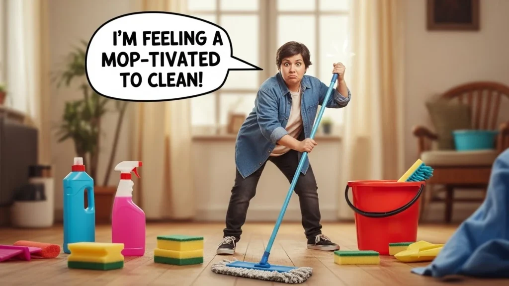 cleaning puns