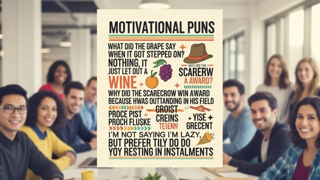 motivational puns