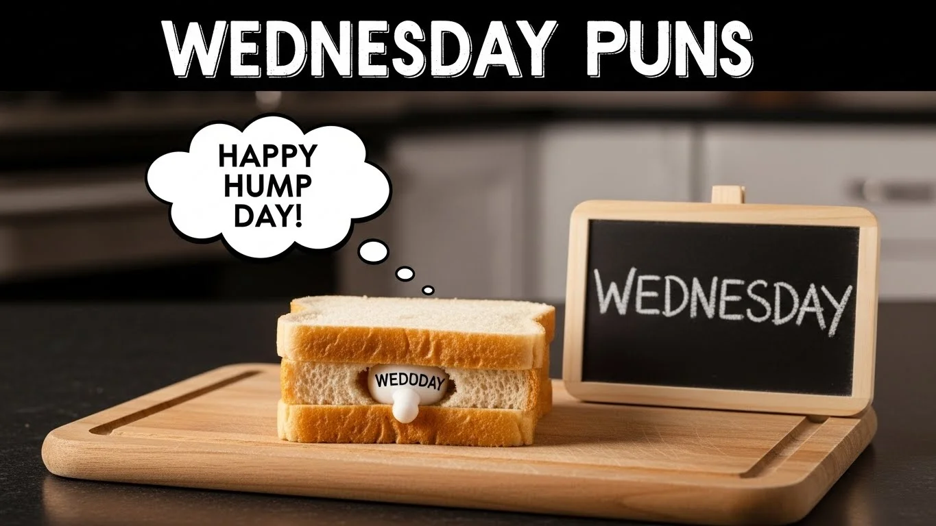 wednesday puns