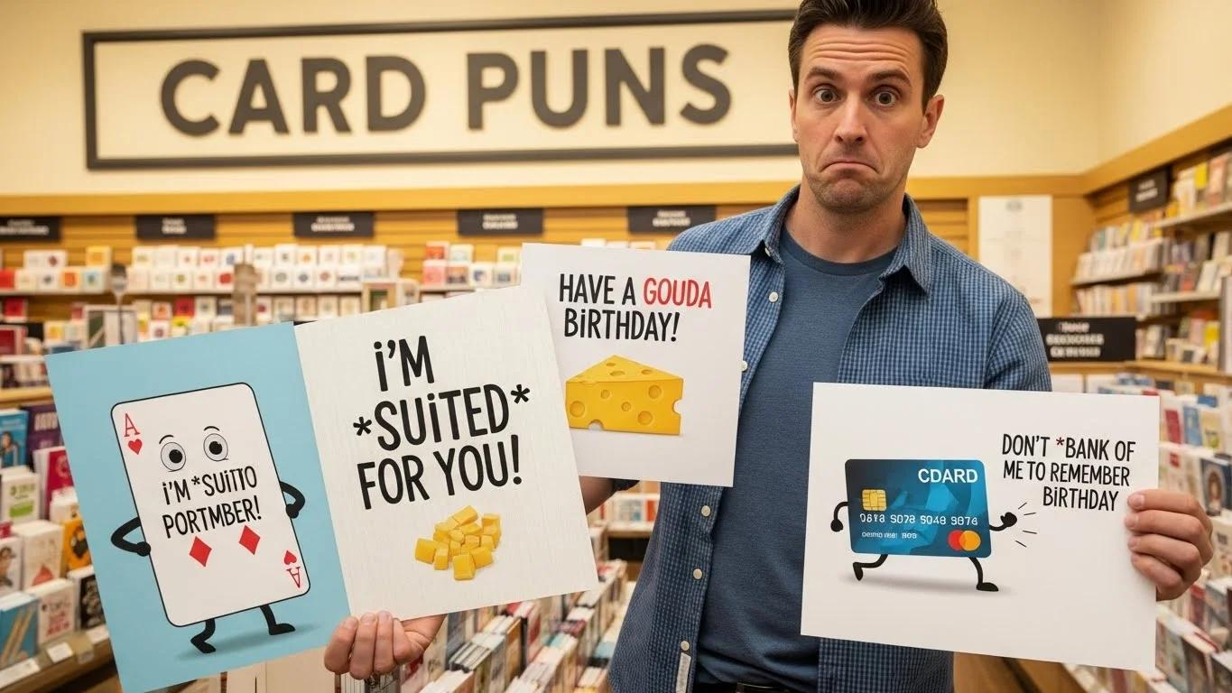 ♦️ Funny Card Puns