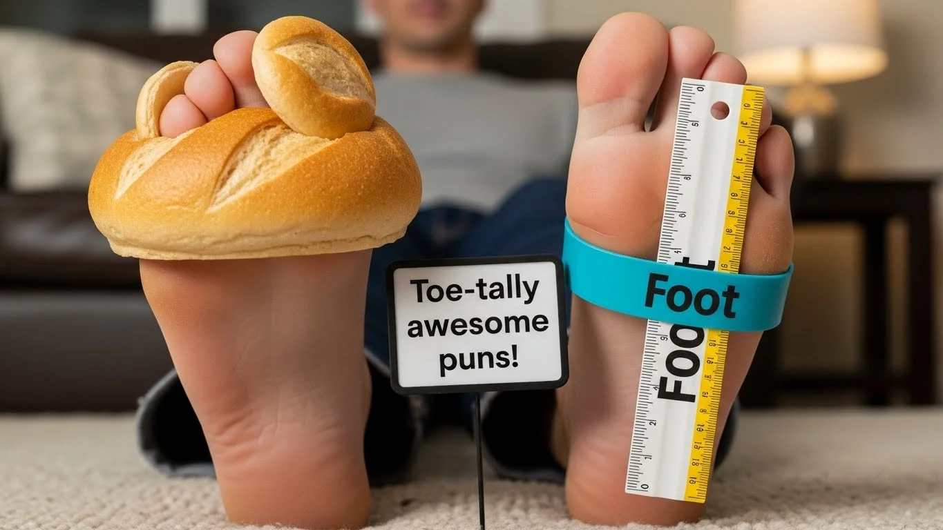 👣 Classic Feet Puns