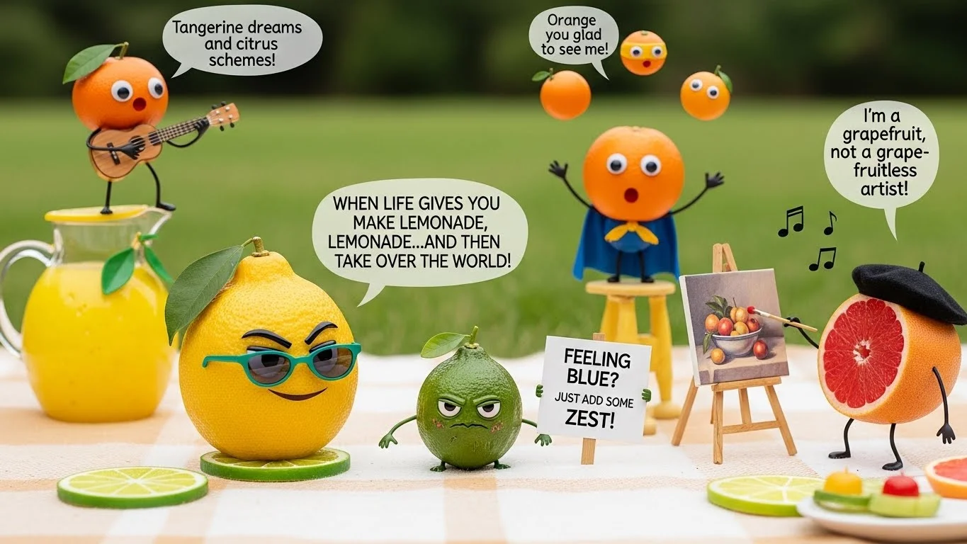 😂 Funny Citrus Puns for Laughs