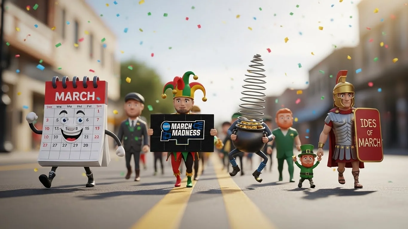 😄 Funny March Puns