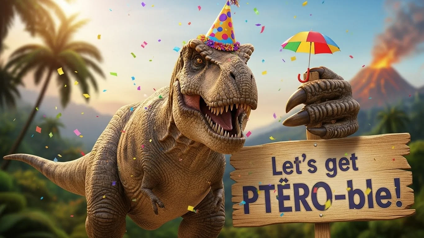 🦖 Classic Dinosaur Puns